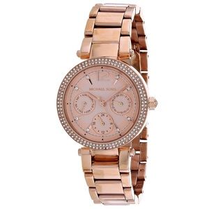 Michael Kors rose gold watch - petite